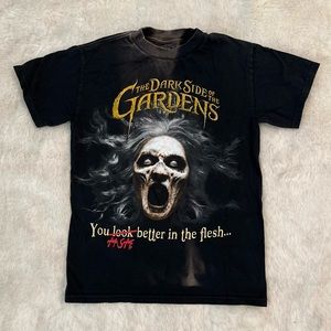 Busch Gardens Vintage Howl O Scream Dark Side Of The Gardens 2011 Shirt Top S